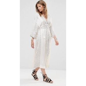 Free People Modern Kimono Maxi Dress, Like New, Small